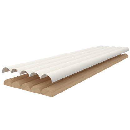 Muster der Wandverkleidung Wave – 3 Farben