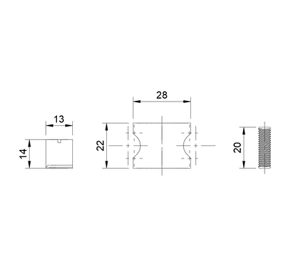 Vješalica ROUND Paneli™ SET x3