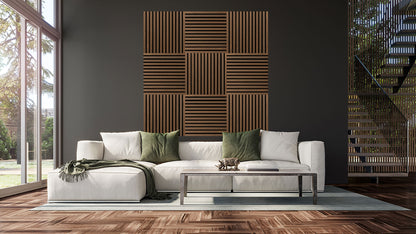 drveni zidni paneli s izolacijom