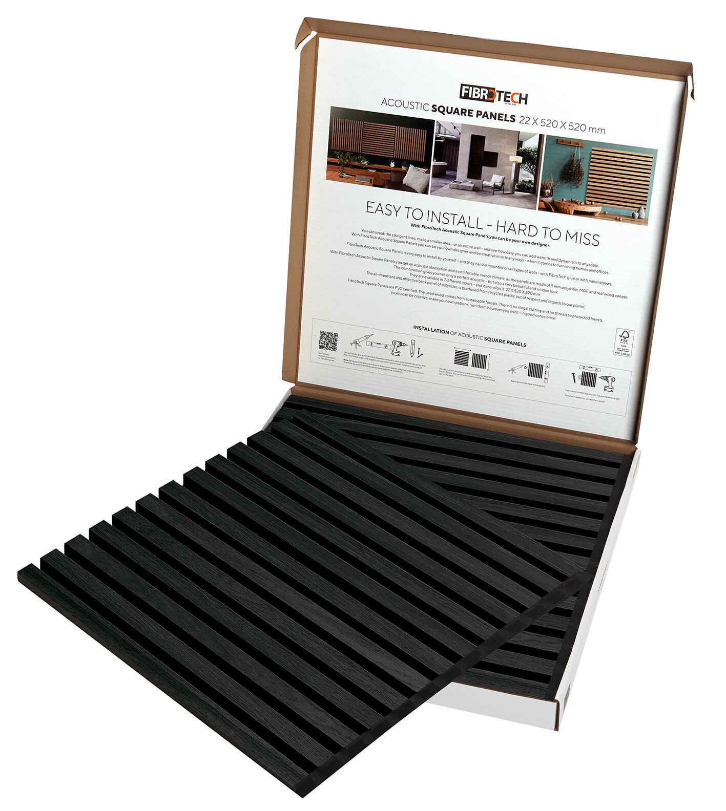 zidni drveni paneli s izolacijom