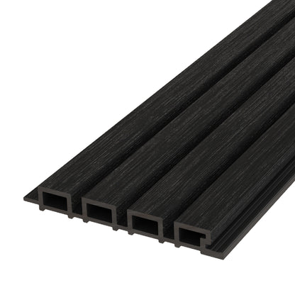 WPC vanjski zidni paneli Crna fasadni