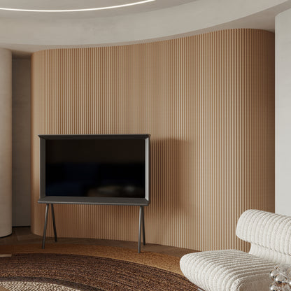 Stenska obloga Wave Beige 270x30 cm