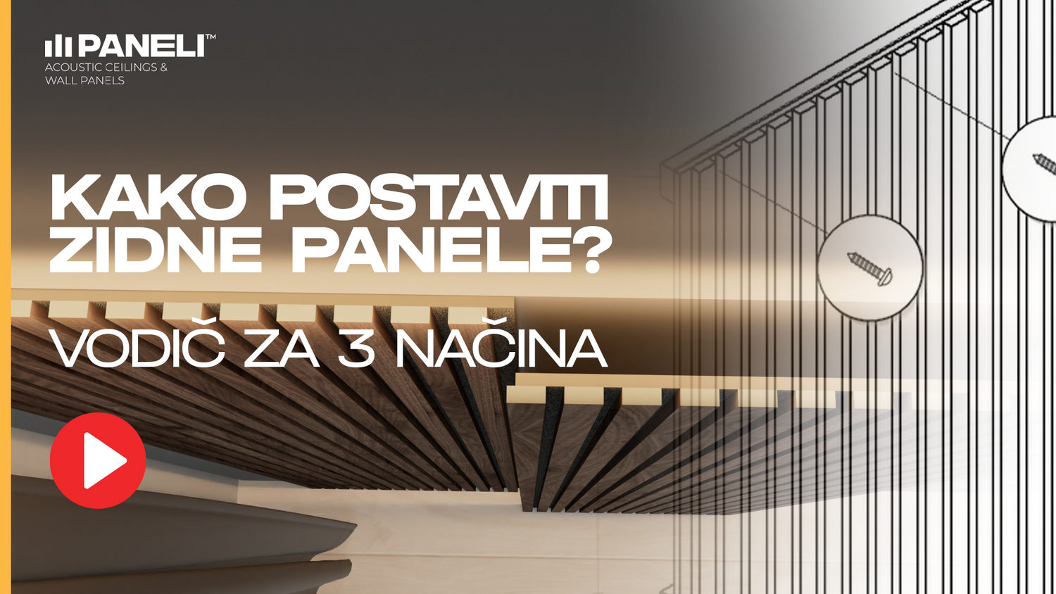 Vodič za postavljanje zidnih obloga