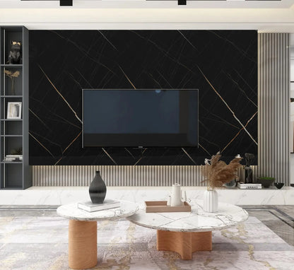 PVC dekorativna obloga Črni marmor 8231