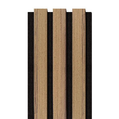 Uzorak Akustični panel Tikovina 30×12 cm